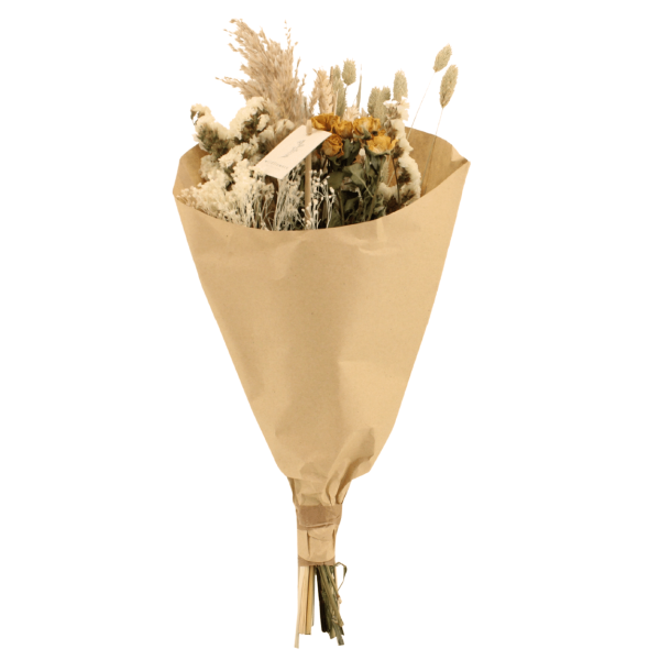 Field droogbloemen boeket naturel ↨60cm-ø25cm