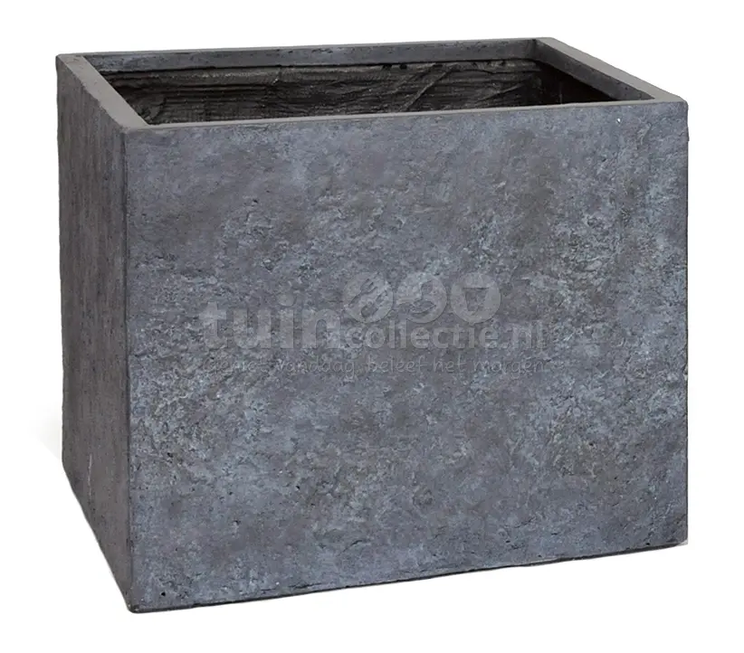 Bloempot Arizona Cube Grafiet 34x34cm