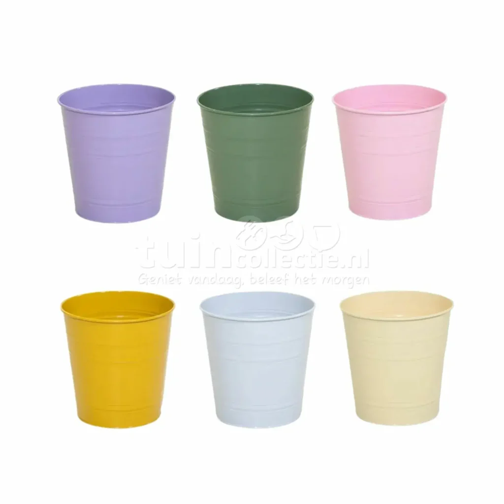 Bloempot Bea Zink Ø24cm Assorti 1st