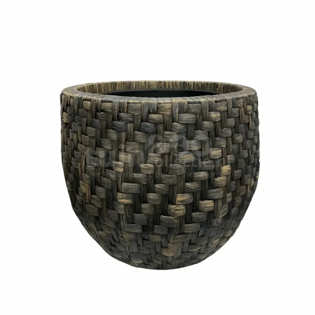 Bloempot Caro Bruin/Grijs Ø55cm H45