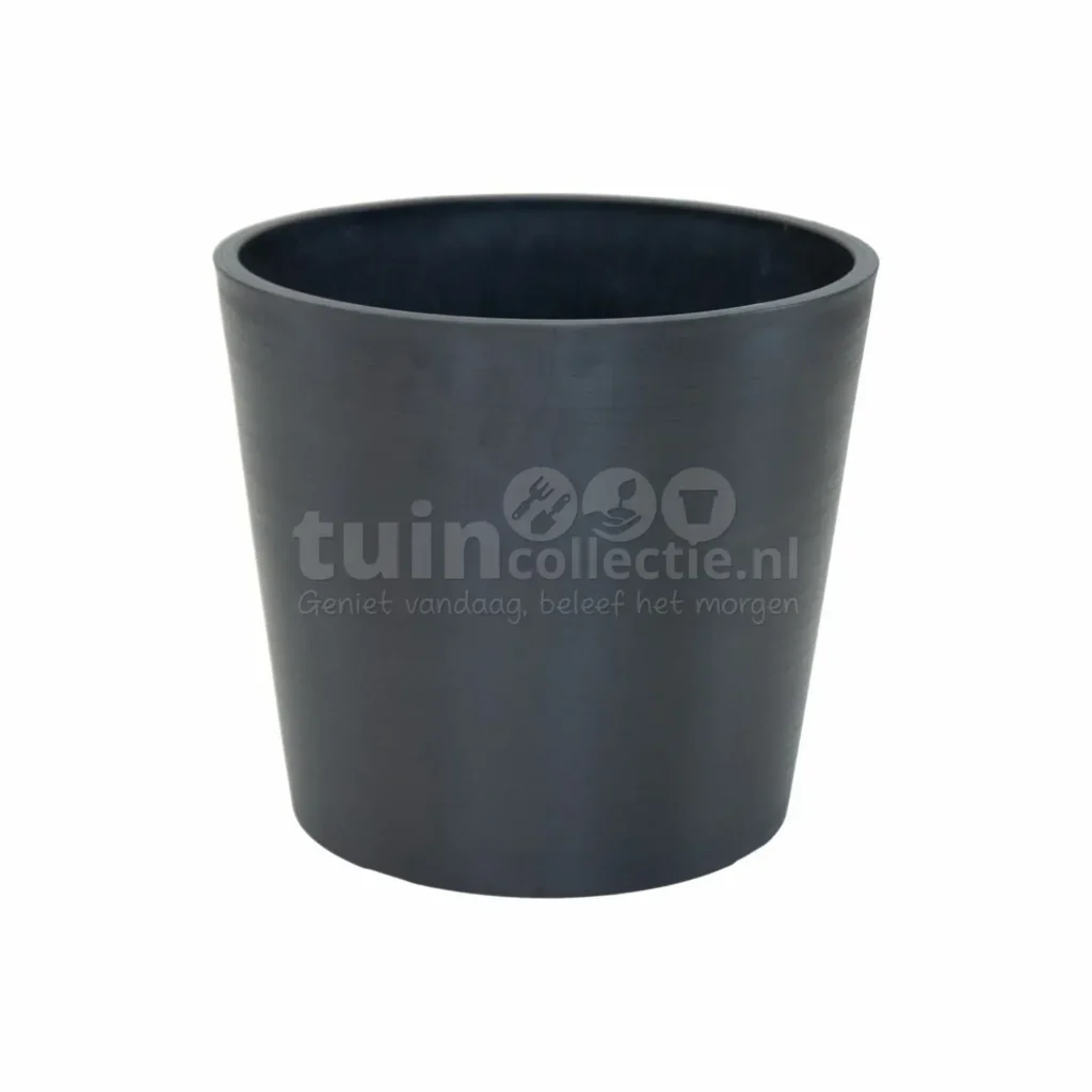 Bloempot Ecostone Zwart Ø40cm