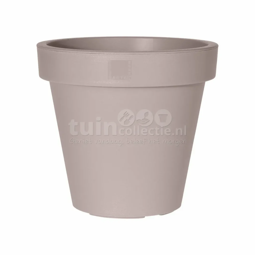 Bloempot Kunststof Ø30cm Taupe
