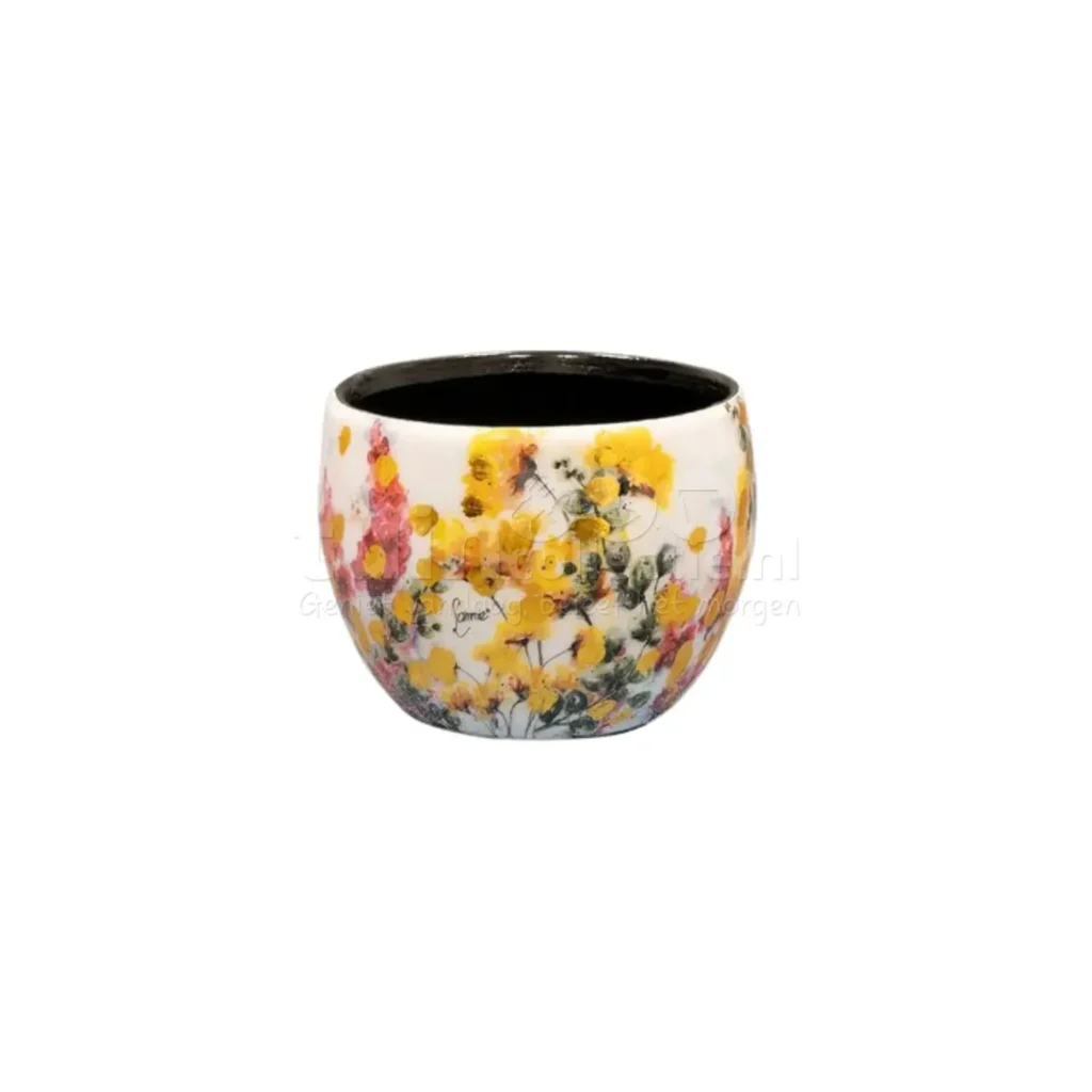 Bloempot Lammie Floral White Ø9cm