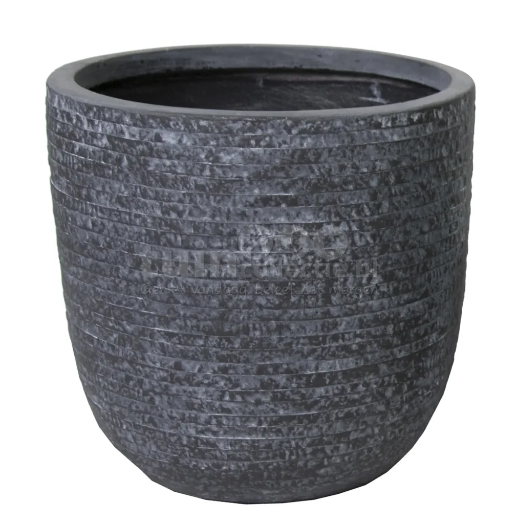 Bloempot Utah Egg Grafiet Ø45cm
