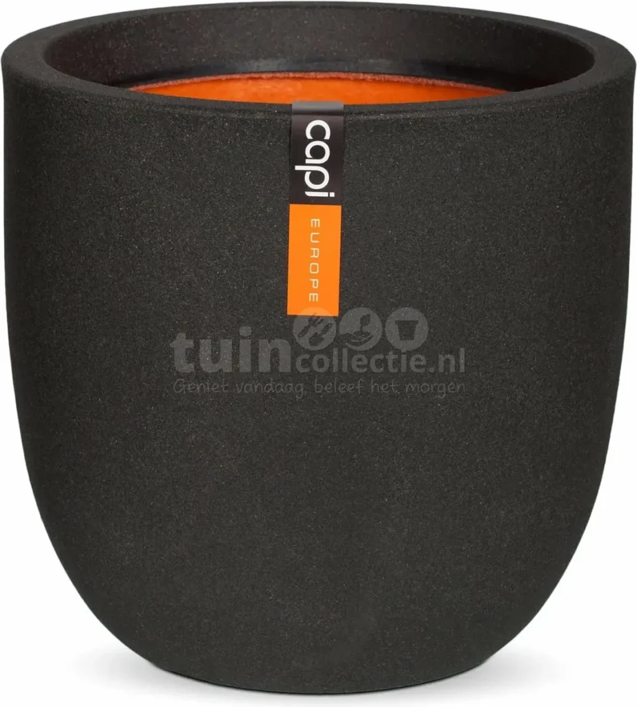 Capi Bol Smooth 43x41cm Zwart