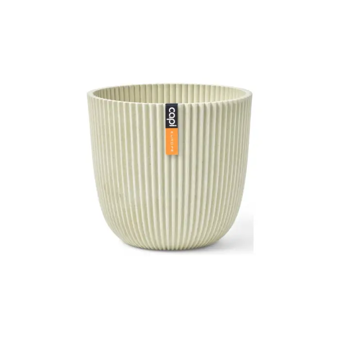 Capi Pot bol groove 16x15 - ZAAGSEL BEIGE