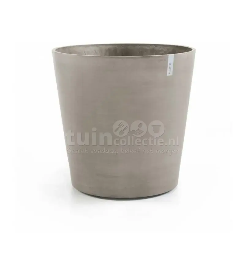 Ecopots Bloempot Amsterdam op Wielen Taupe Ø60cm