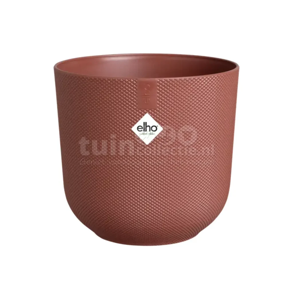 Elho Bloempot Jazz Rond Toscaans Rood Ø17cm