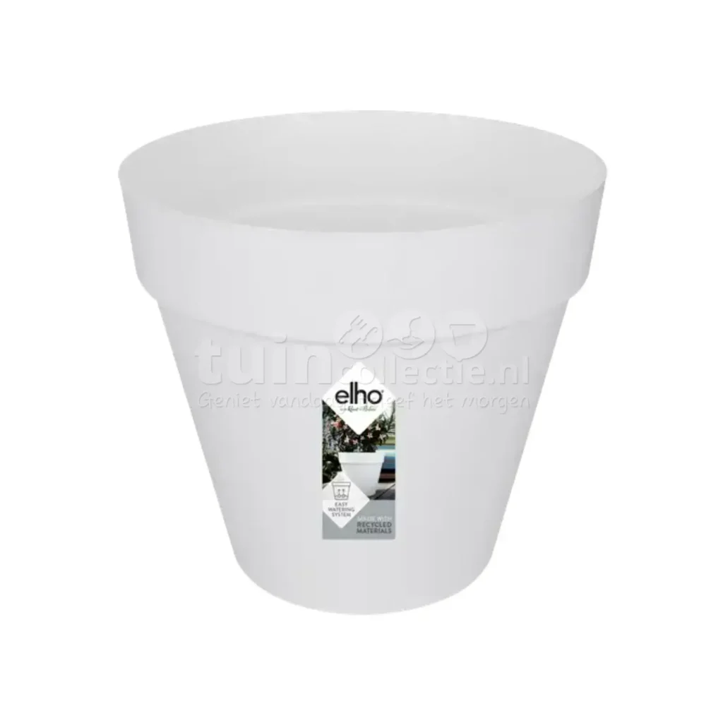 Elho Bloempot Loft Urban Rond Wit Ø29cm
