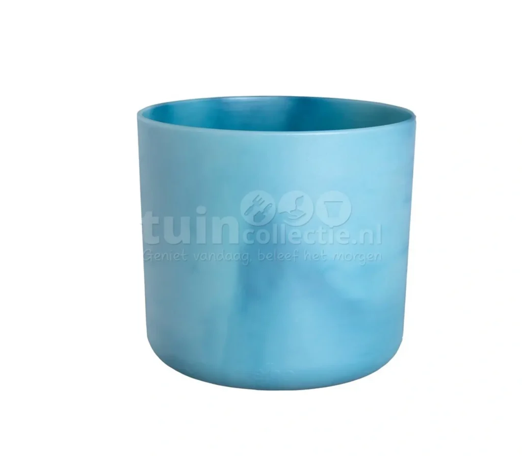Elho Bloempot Rond Atlantisch Blauw Ø14cm