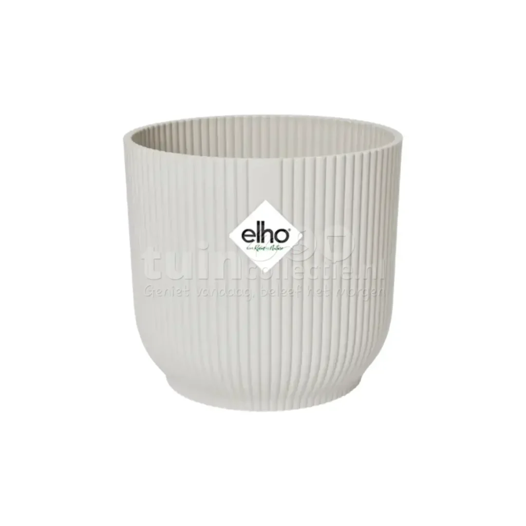 Elho Bloempot Vibes Fold Zijdewit Ø18cm