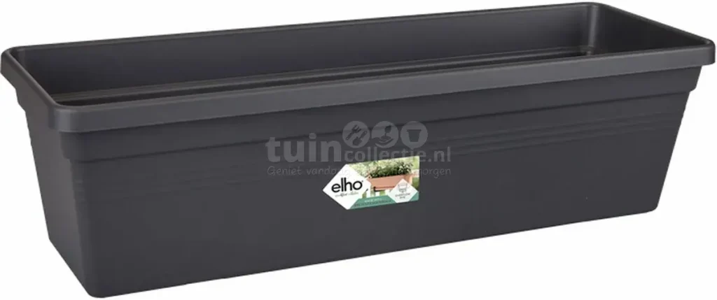Elho Green Basics Balkonbak Zwart 50cm