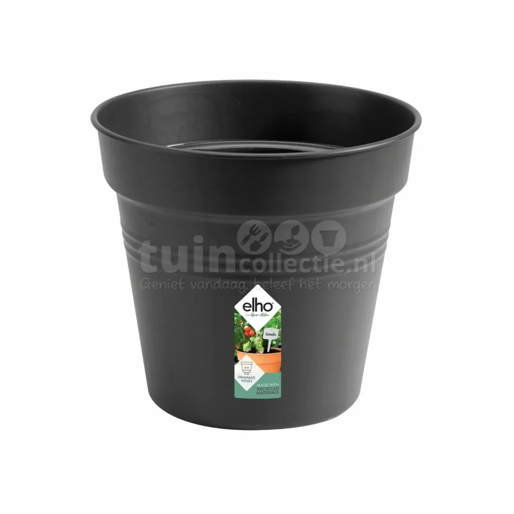 Elho Green Basics Kweekpot Zwart Ø24cm