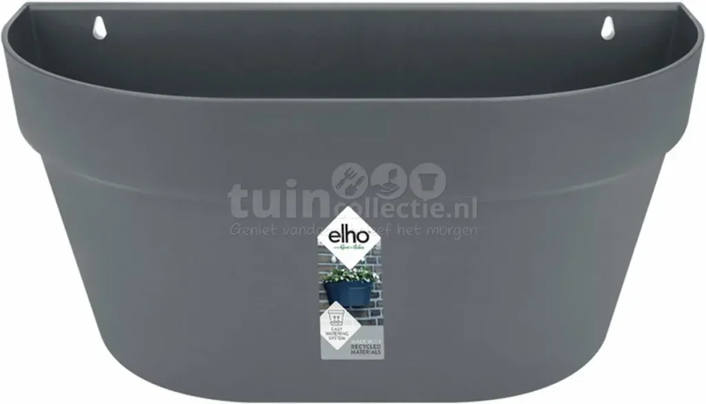 Elho Muur Bloempot Loft Urban Antraciet 40cm