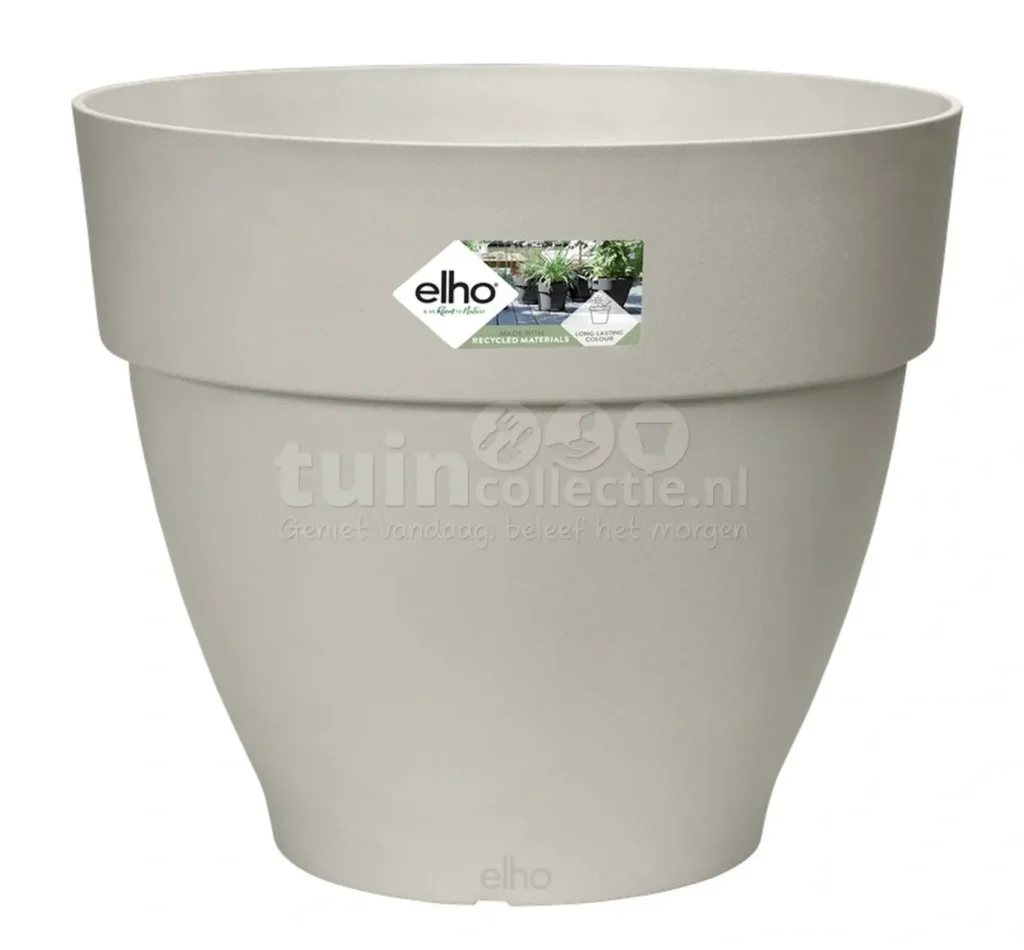 Elho Vibia Campana Rond Zijdewit Ø35cm
