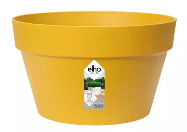 Elho loft urban schaal 35cm Geel
