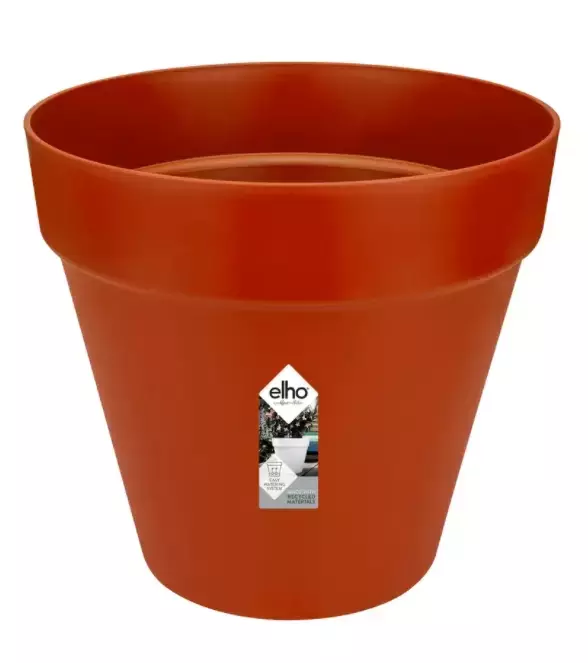 Elho pot loft urban rond D20cm - brique
