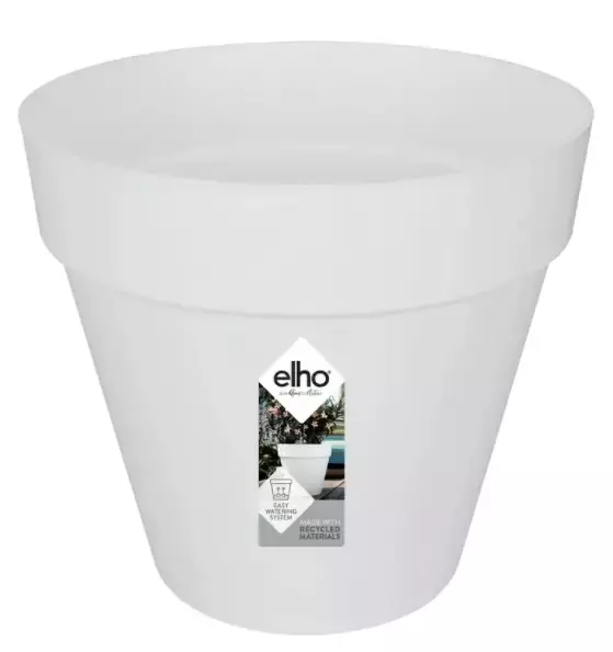 Elho pot loft urban rond D25cm wit