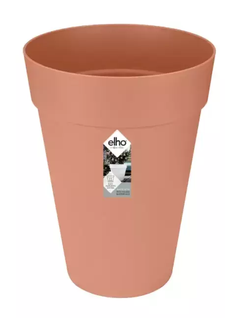 Elho pot loft urban rond hoog D35 - delicaat roze