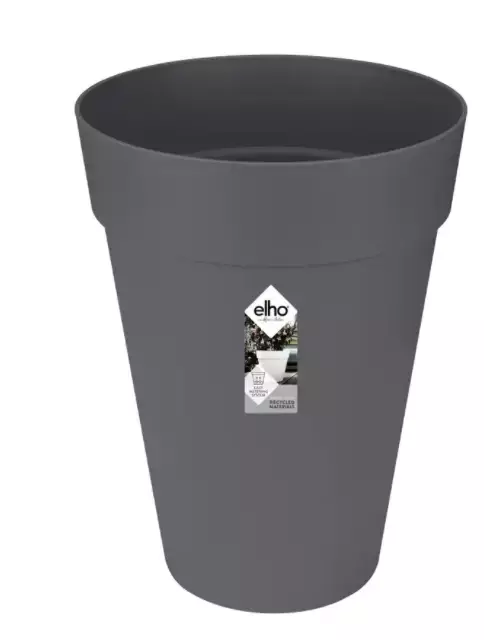 Elho pot loft urban rond hoog D35cm antraciet