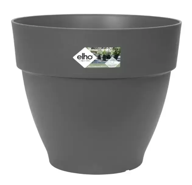 Elho pot vibia campana rond D35cm - antraciet