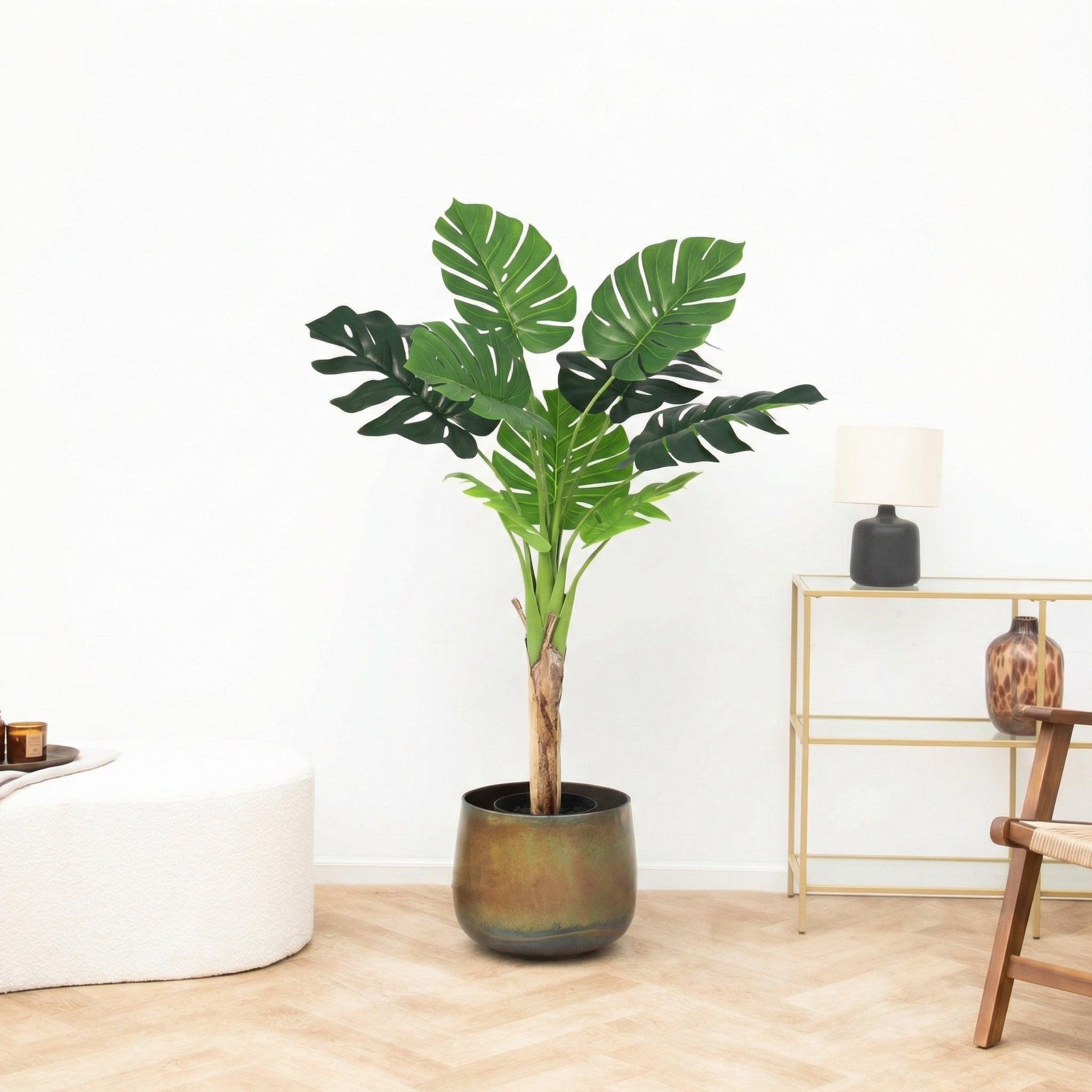 Kunst Monstera Deliciosa - 120cm