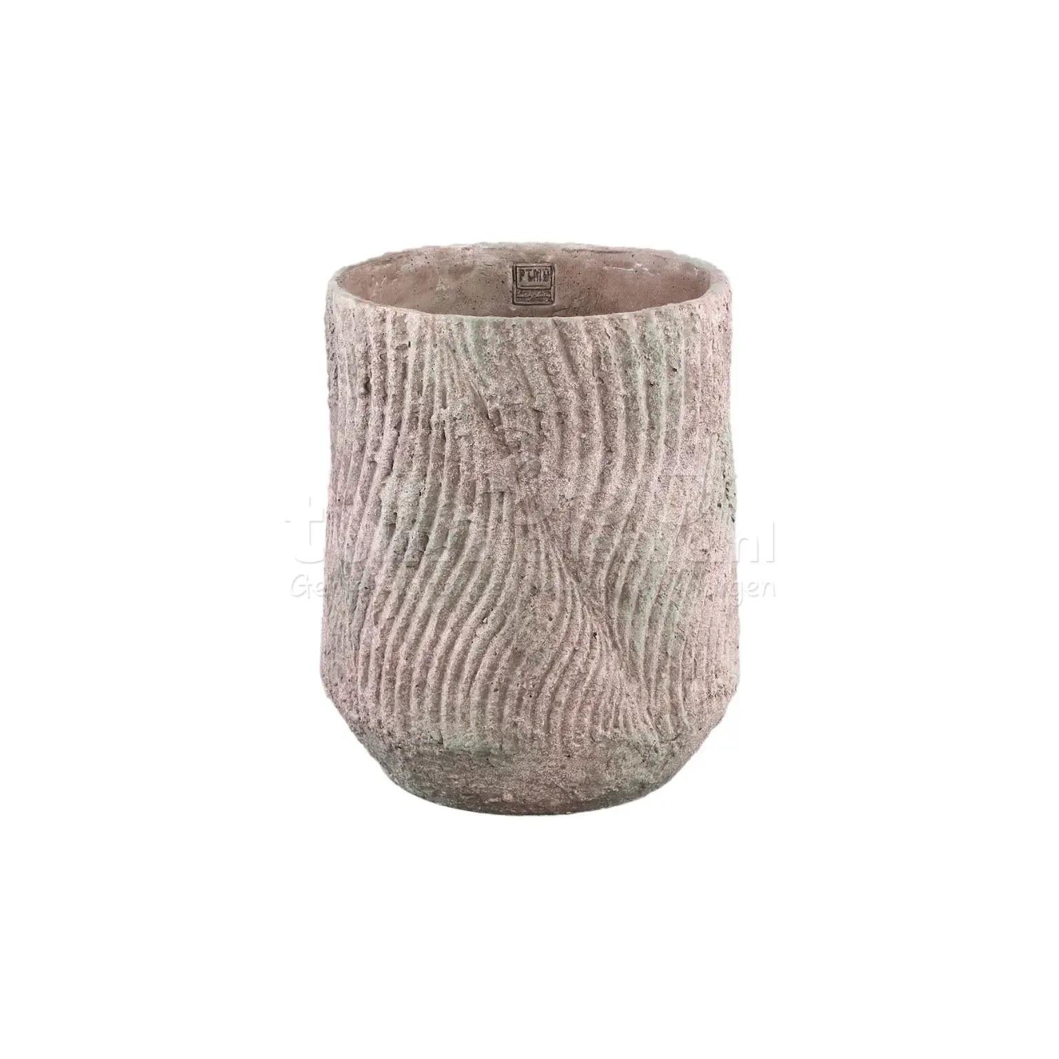 PTMD Bloempot Diesel Grijs Hoog 36cm