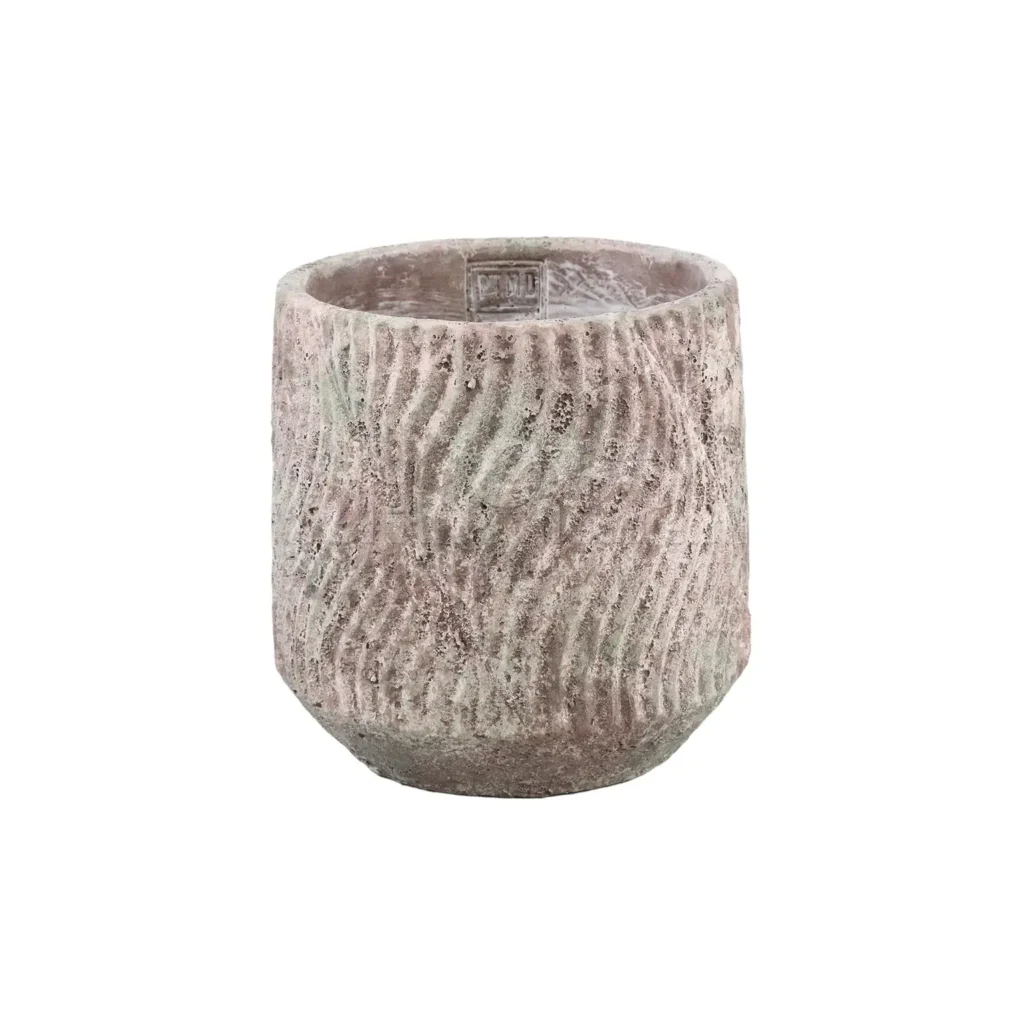 PTMD Bloempot Diesel Grijs Rond Ø18cm