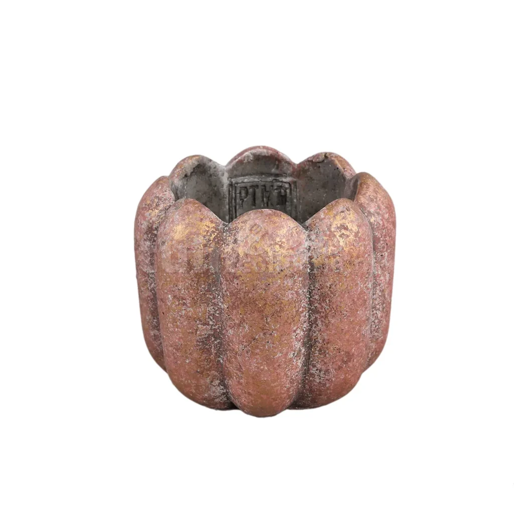 PTMD Bloempot Sidney Cement Roze Ø9cm