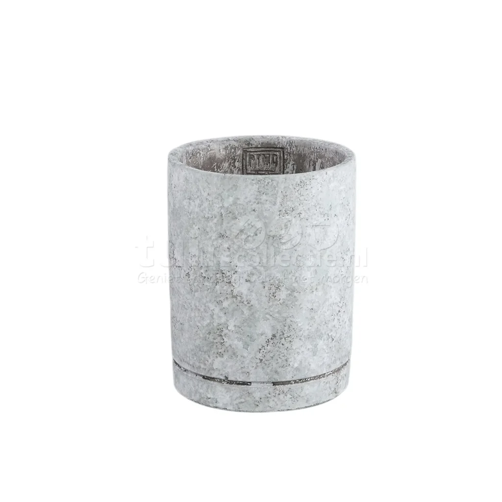 PTMD Bloempot Vic Cement Grijs Ø14cm