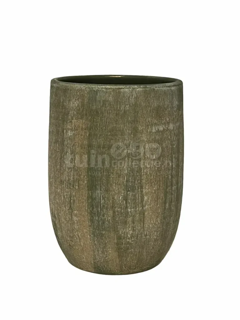 Vaas Miami Groen Cement Ø23cm