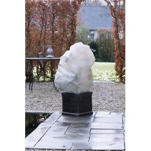 Winterafdekhoes met koord 50 g/m2 beige 75 x 150 cm - 2 stuks