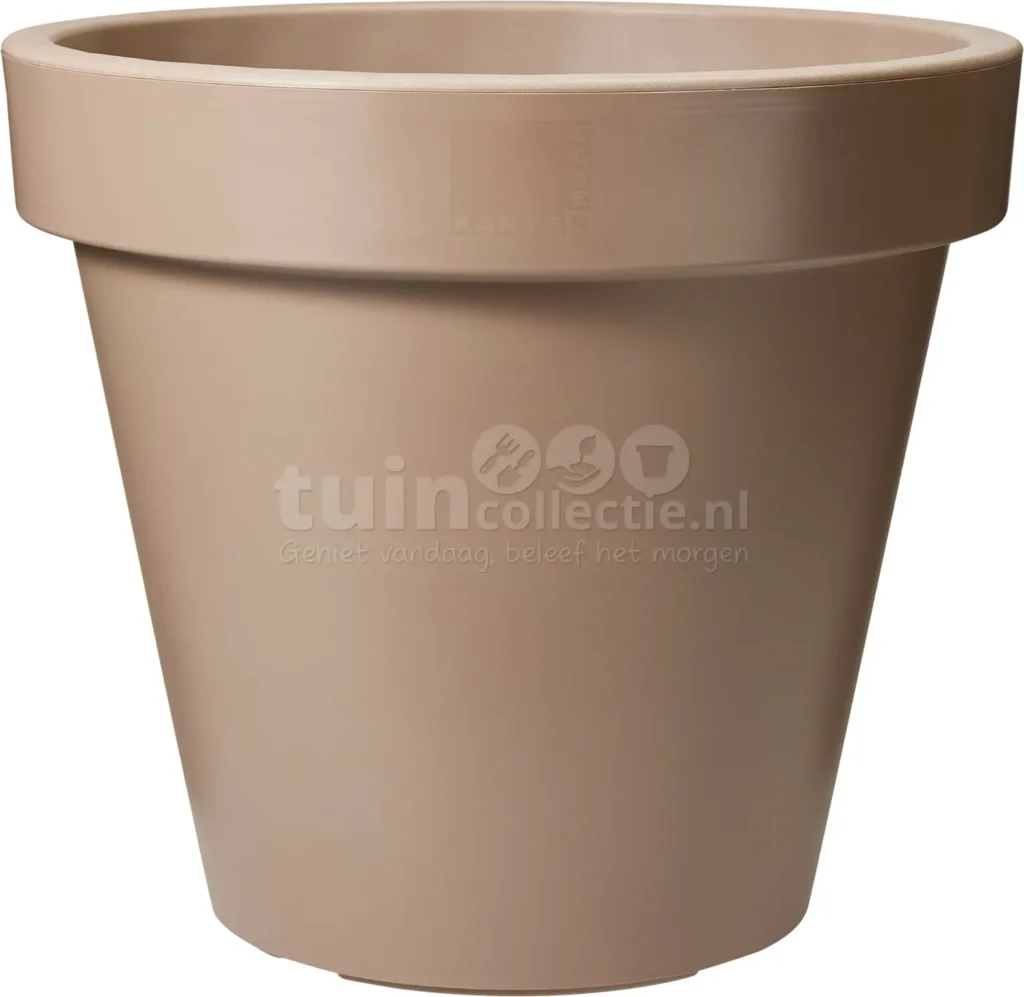 Bloempot Kunststof Ø30cm Mokka Bruin