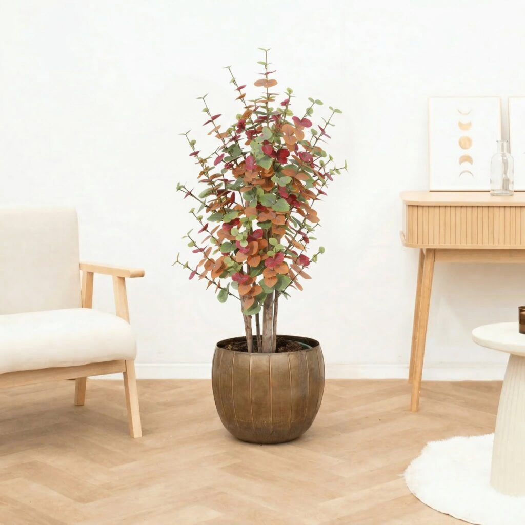 Kunst Eucalyptus colours -120cm