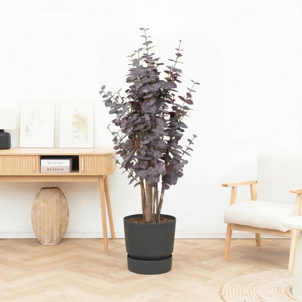 Kunst Eucalyptus purple - 120cm