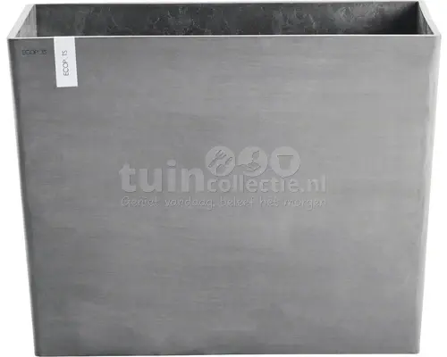 Ecopots Plantenbak Paris op Wielen Grey 85cm