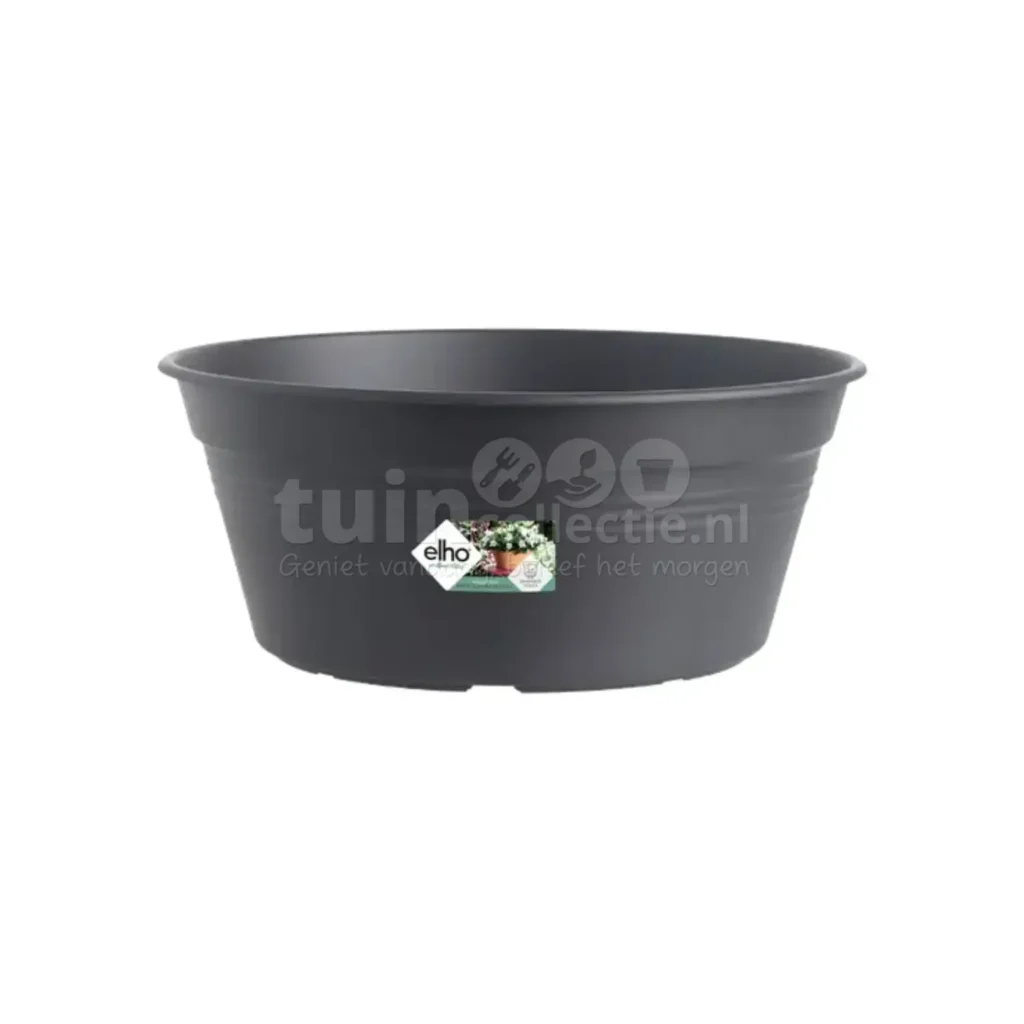 Elho Green Basics Plantenschaal Zwart Ø27cm
