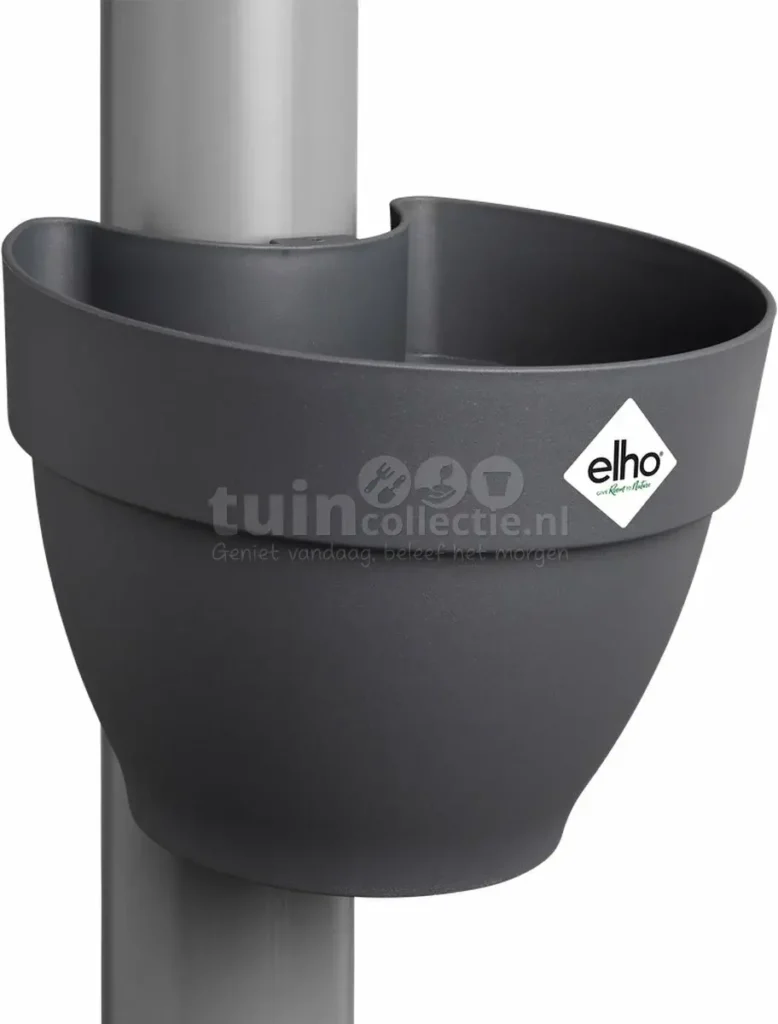 Elho Regenpijp Plantenbak Vibia Campana 22cm Antraciet