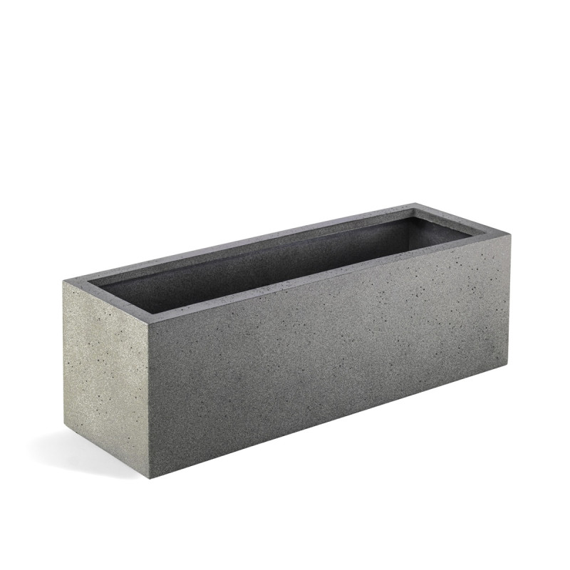 Grigio Balcony Box S Natural Concrete 60x15cm