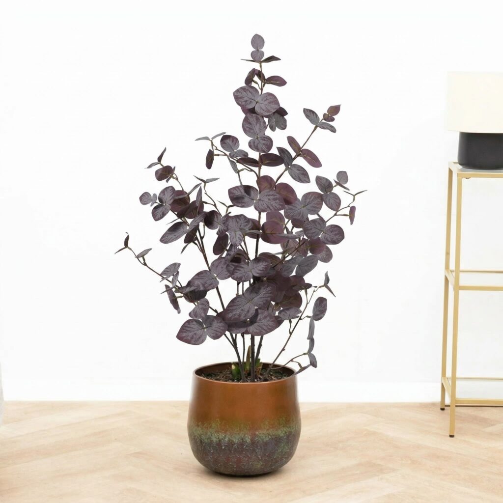 Kunst Eucalyptus purple - 86cm