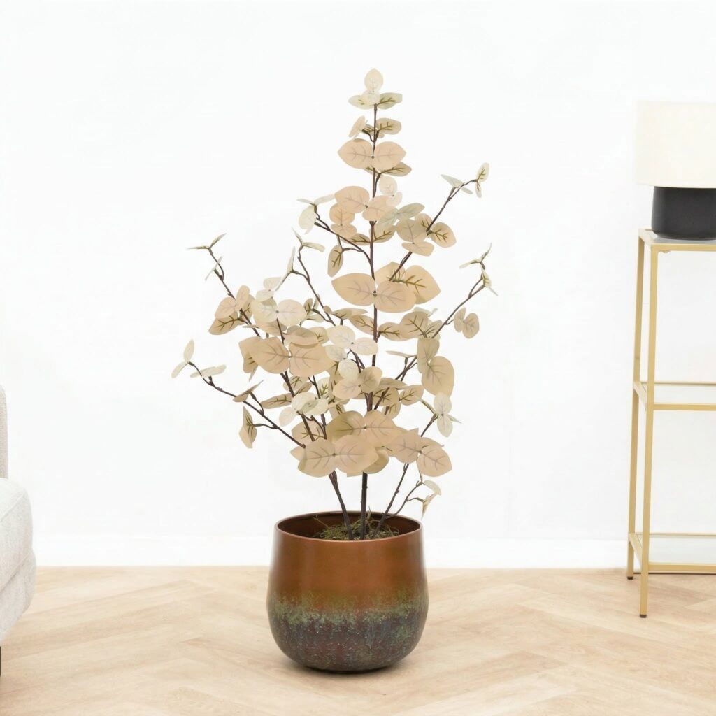 Kunst Eucalyptus white - 86cm