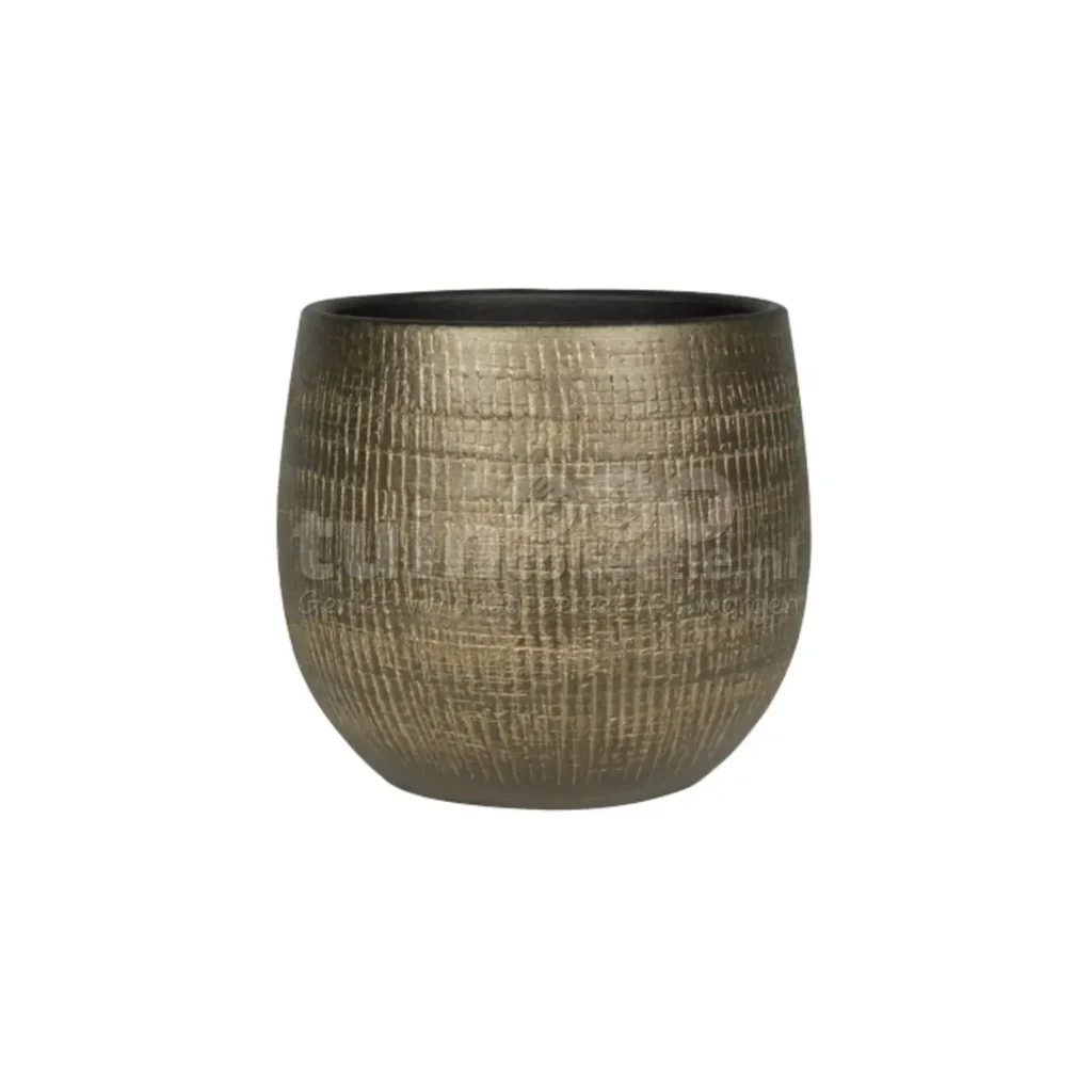 Bloempot Ryan Shiny Gold Ø26cm